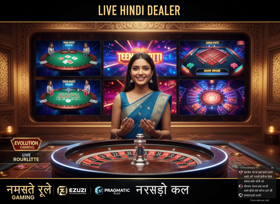 Live dealer language options for players